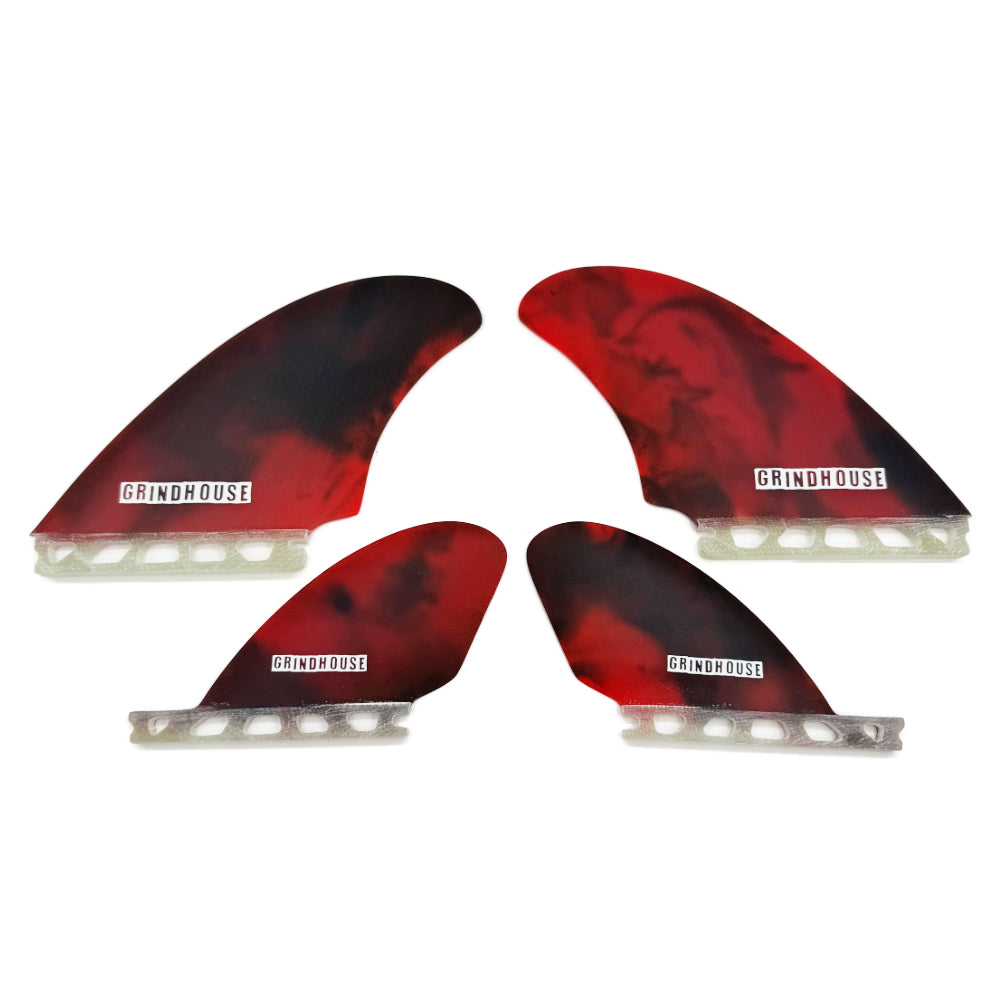 Fish Keel Quad Fins - Grindhouse 