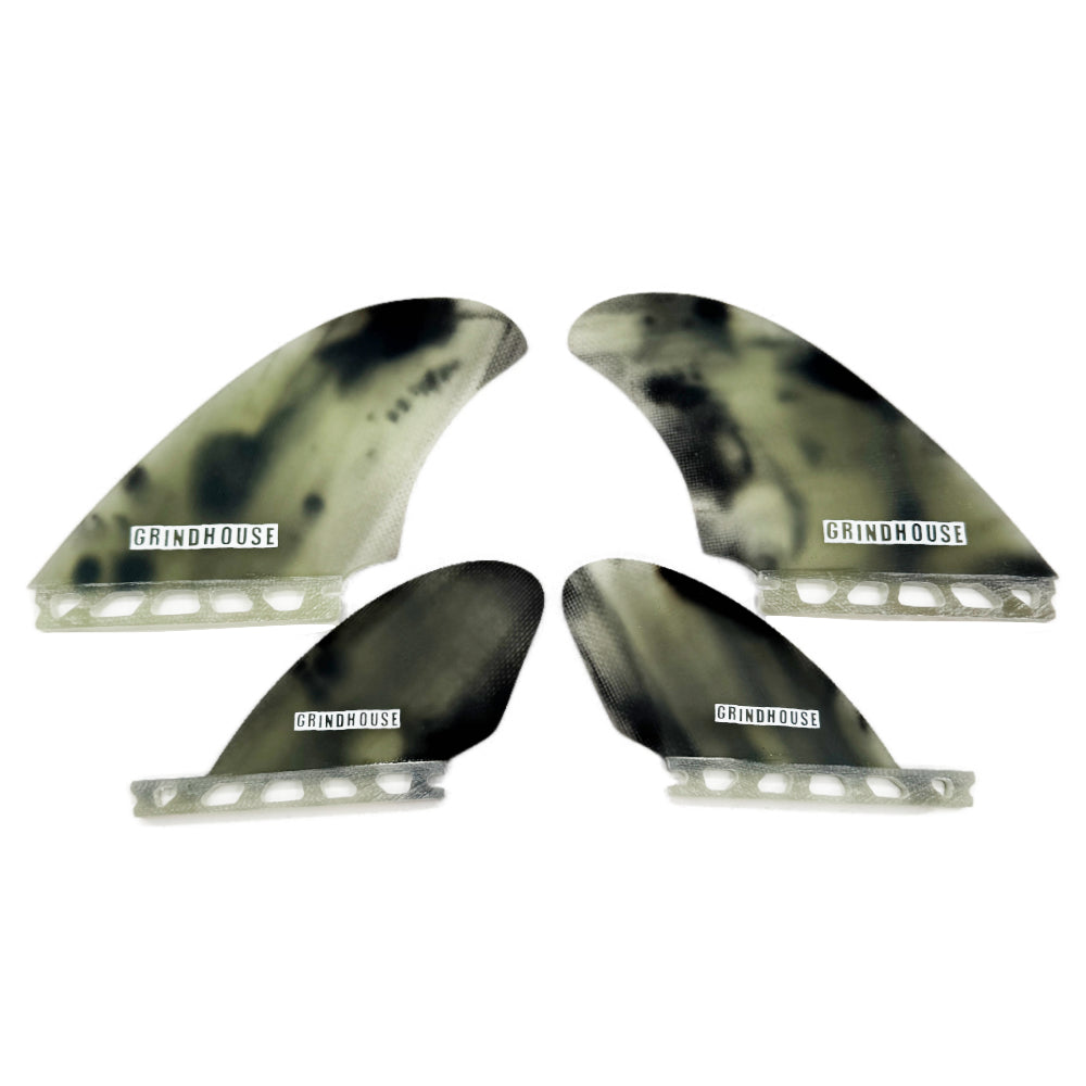 Fish Keel Quad Fins - Grindhouse 